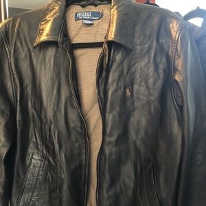 Polo by Ralph Lauren genuine leather jacket